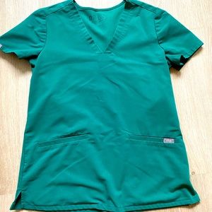 FIGS scrub set - green